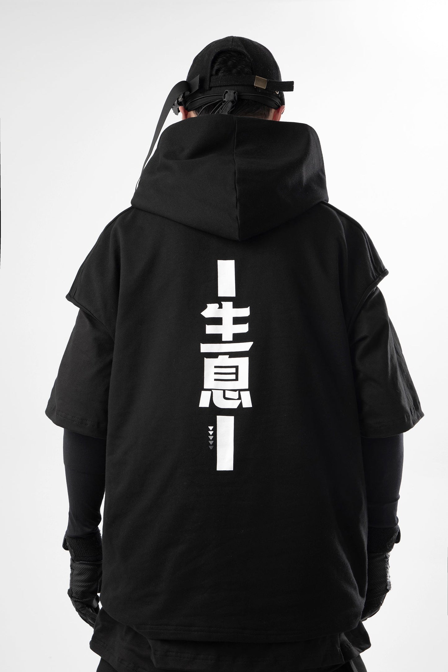 JX "All Business" Short Sleeves Hoodie - Premium Clothing from Niepce Inc - Just $37! Shop now at Concordia Style Boutique