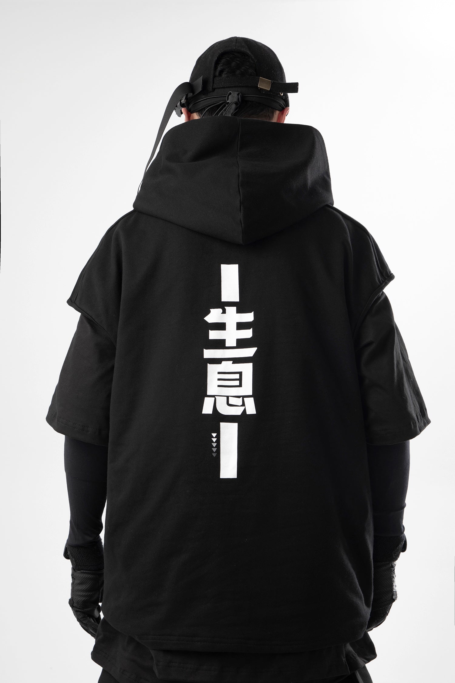 JX "All Business" Short Sleeves Hoodie - Premium Clothing from Niepce Inc - Just $37! Shop now at Concordia Style Boutique