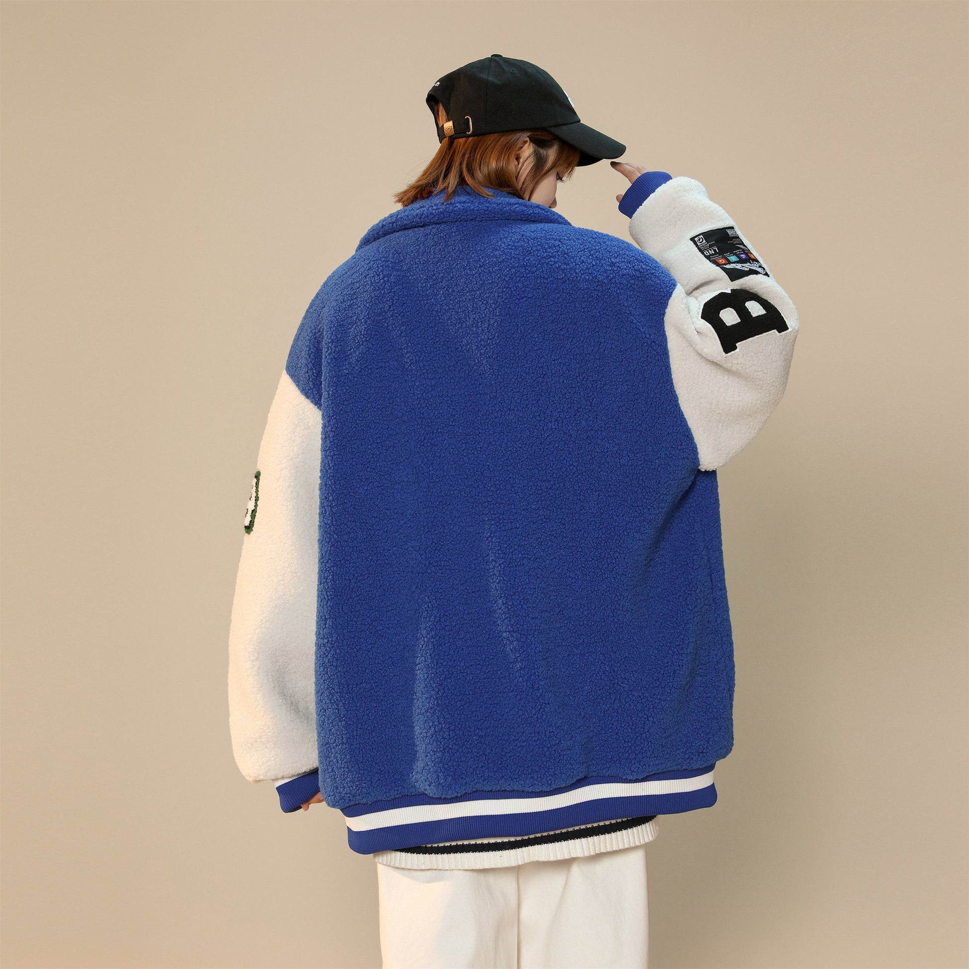 Women's Year 94 Furry Varsity Jacket - Concordia Style Boutique