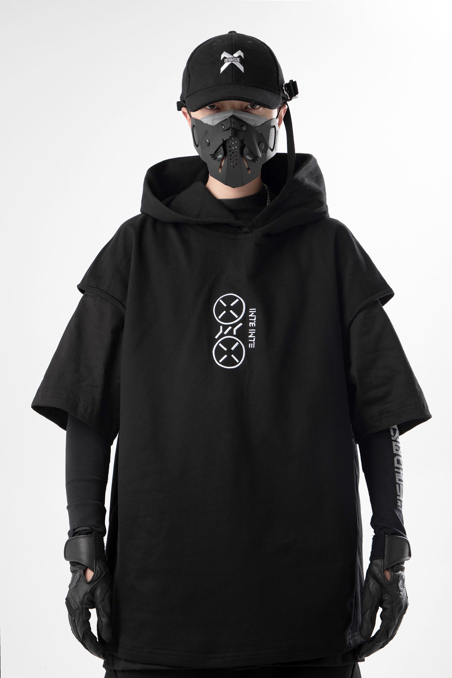 JX "All Business" Short Sleeves Hoodie - Premium Clothing from Niepce Inc - Just $37! Shop now at Concordia Style Boutique