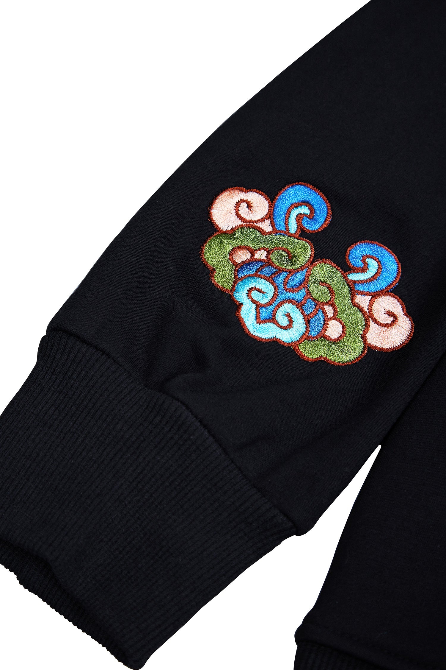 KH9232 Mountains Embroidery Hoodie - Concordia Style Boutique