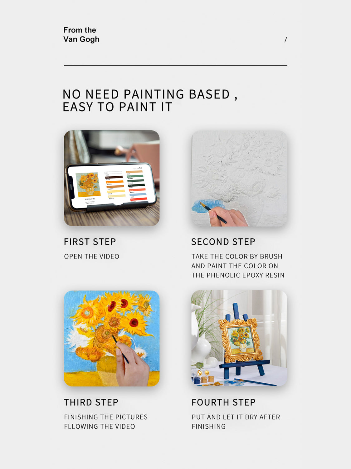 Relief Van Gogh's Starry Night DIY 3D Oil Painting Kit - Premium Oil Painting Kit from Concordia Style Boutique - Just $28.60! Shop now at Concordia Style Boutique