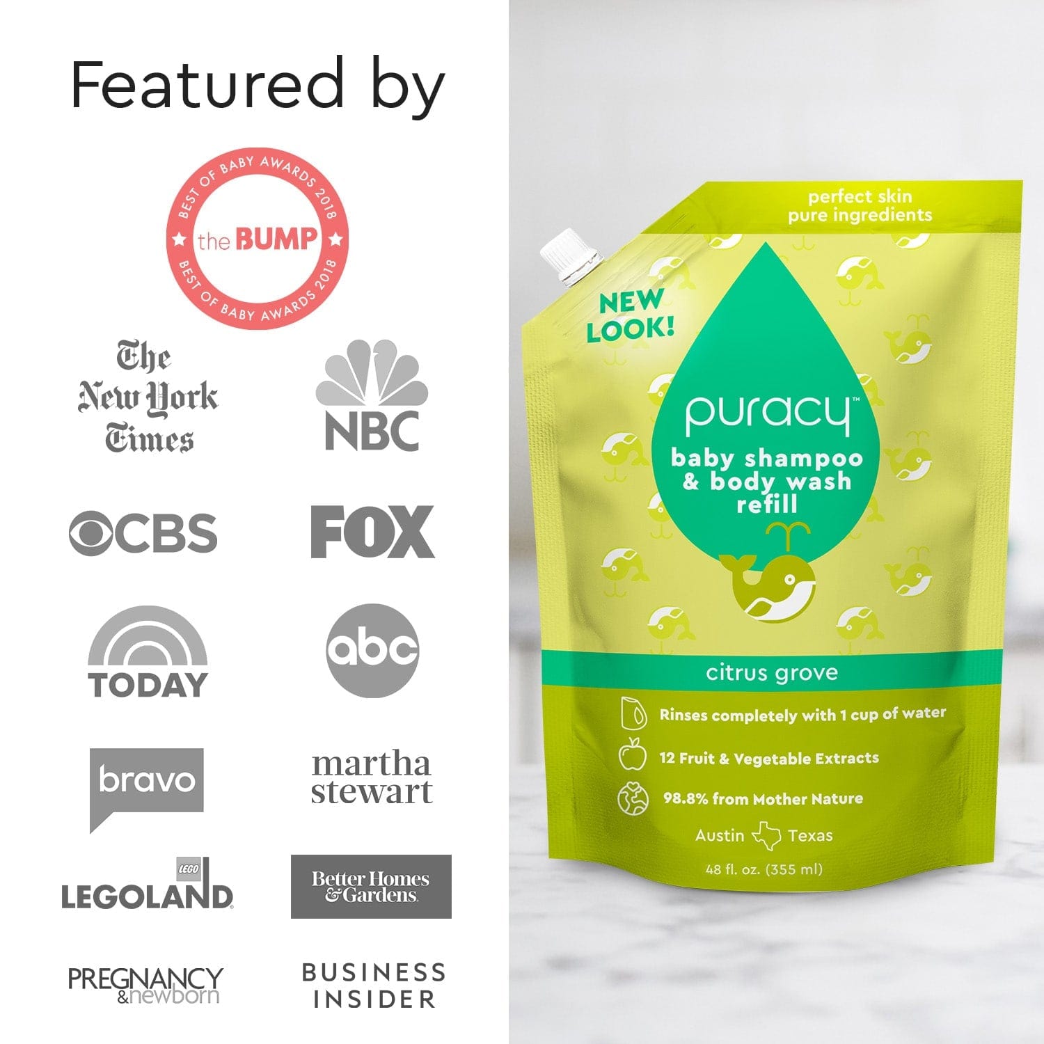 Baby Shampoo & Body Wash (Tear-Free) - Concordia Style Boutique