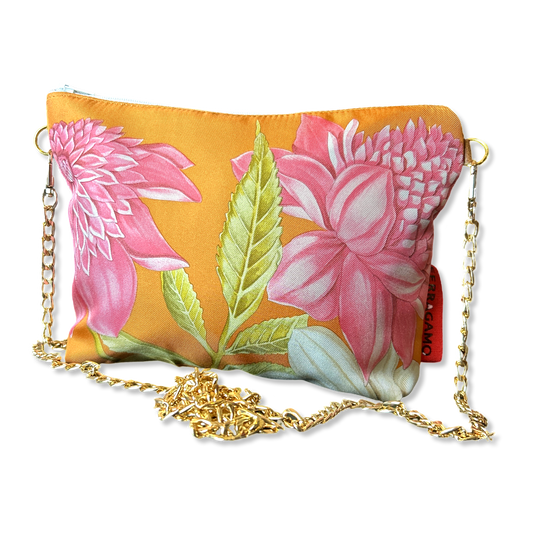 Ferragamo Fiori Vintage Scarf Crossbody Bag