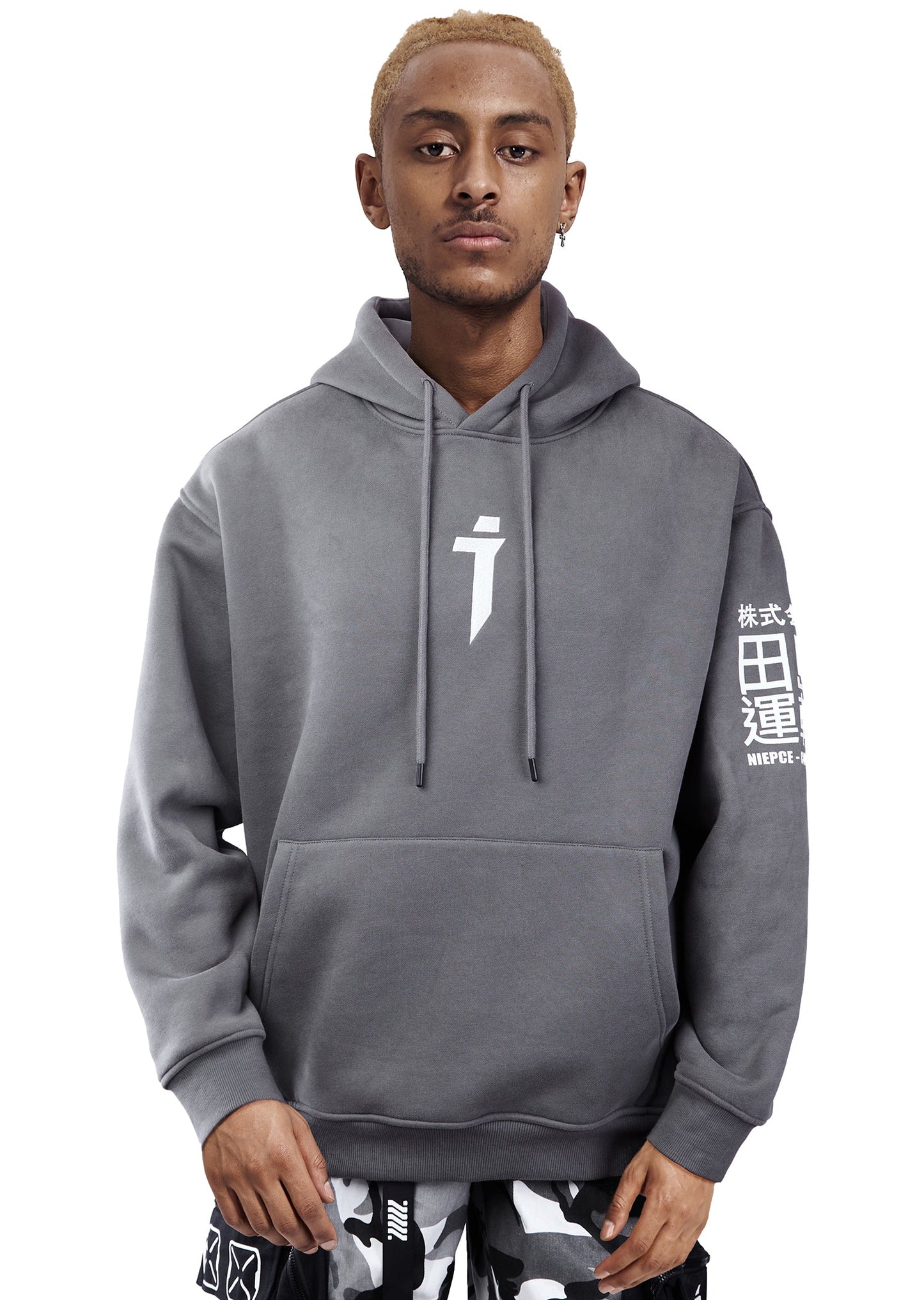 MHH1 Grey Niepce Cyber01 Hoodie - Concordia Style Boutique