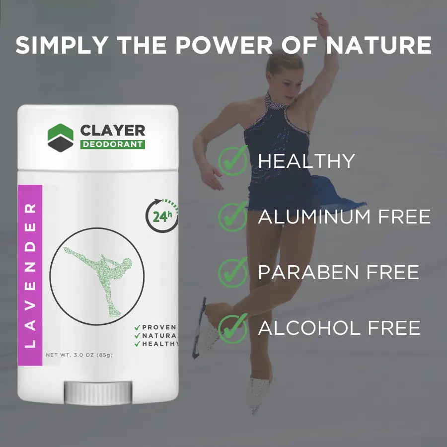 Natural Deodorant - Figure Skaters - 3.35 OZ - NEW FORMULA - Concordia Style Boutique