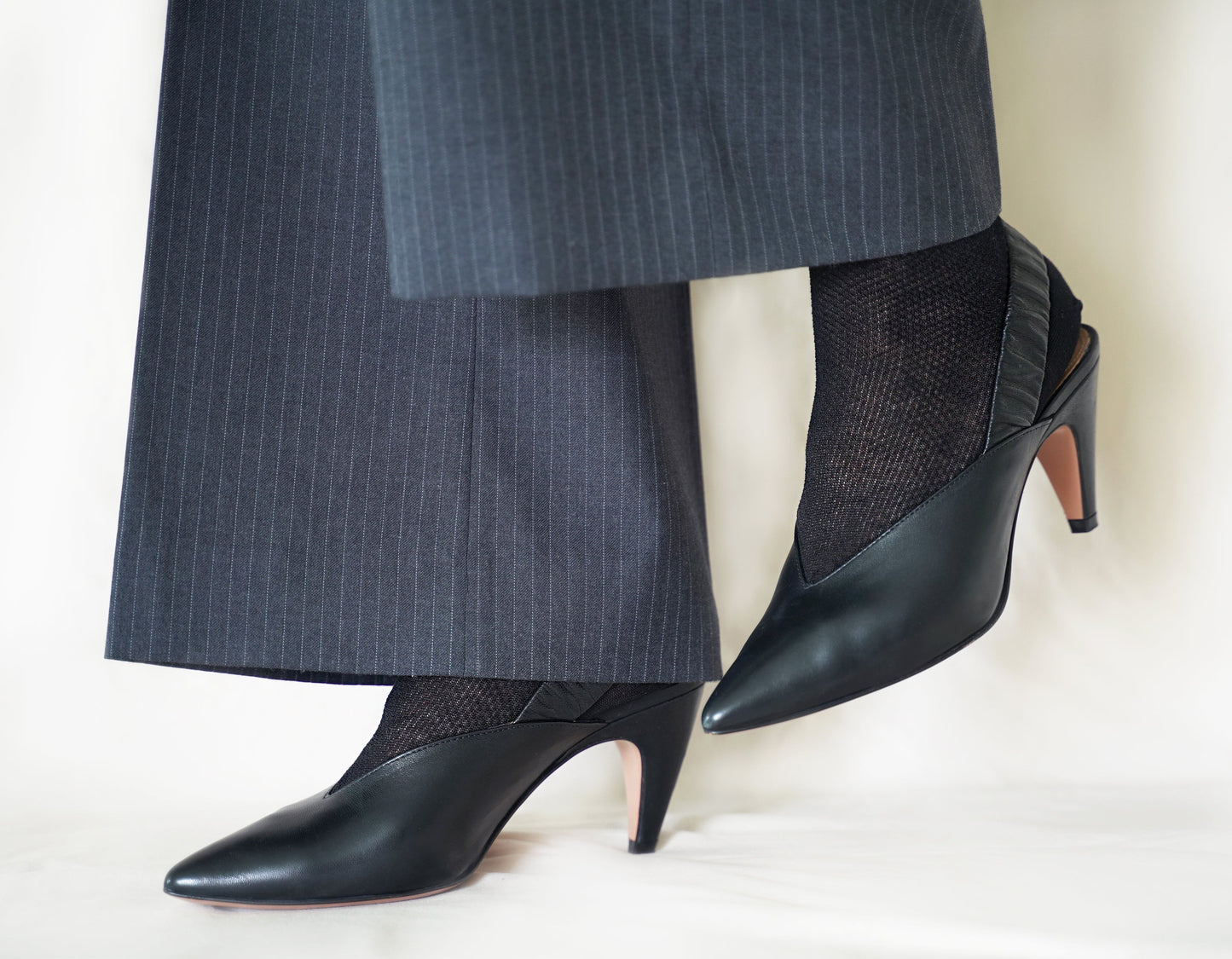 tittimitti 100% Organic Mercerized Cotton "Filo di Scozia" Women's Socks 1 Pair. Made in Italy