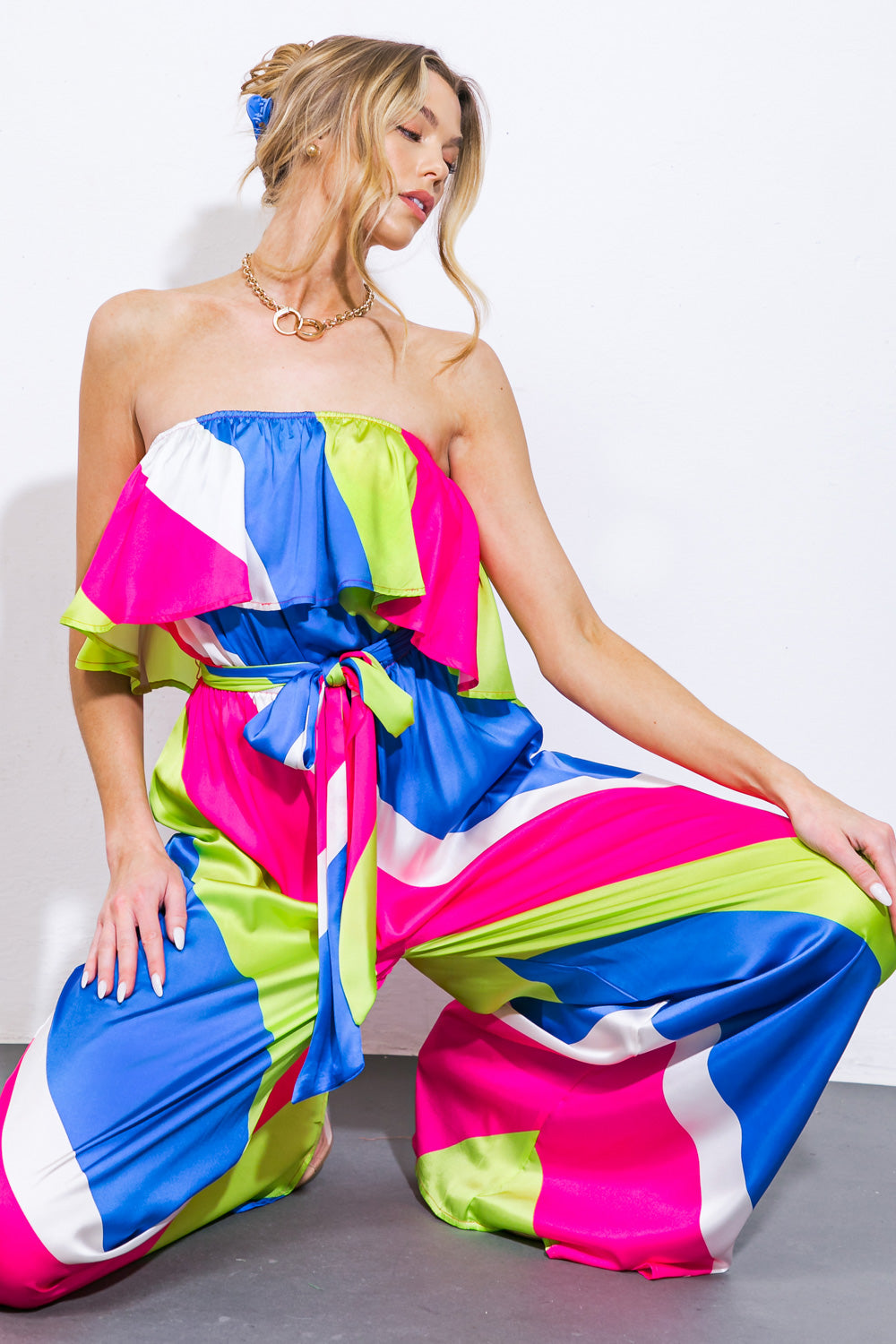 BROADWALK DREAM WOVEN JUMPSUIT - Concordia Style Boutique