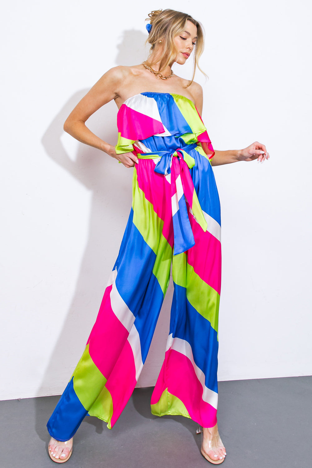 BROADWALK DREAM WOVEN JUMPSUIT - Concordia Style Boutique