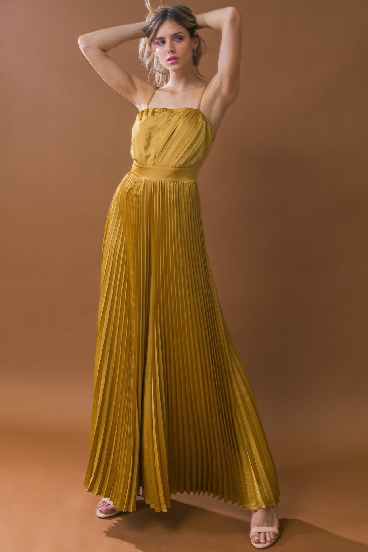 BLISSFUL LOVE WOVEN JUMPSUIT - Concordia Style Boutique