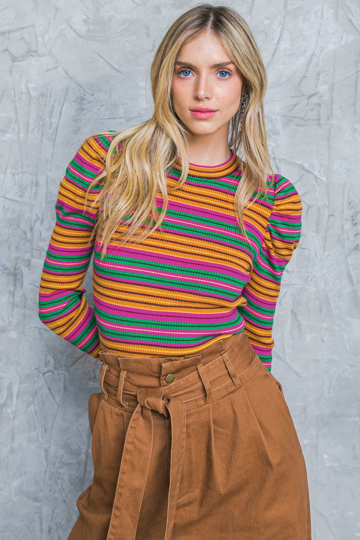 ALWAYS IN MY HEART SWEATER TOP - Concordia Style Boutique