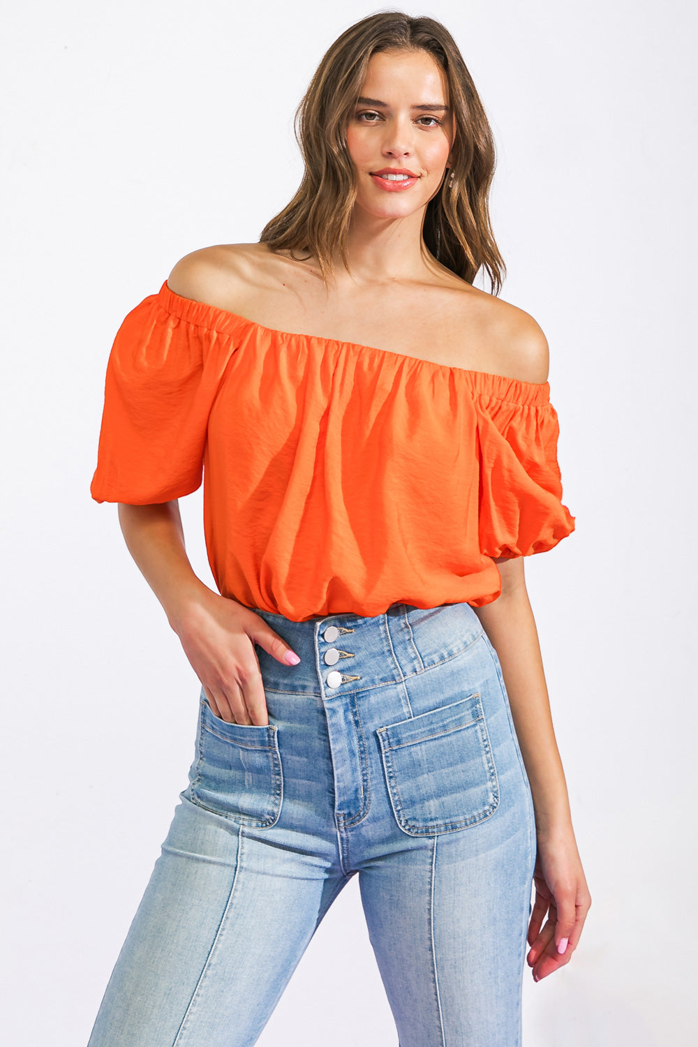 CALL TO ACTION WOVEN TOP - Concordia Style Boutique