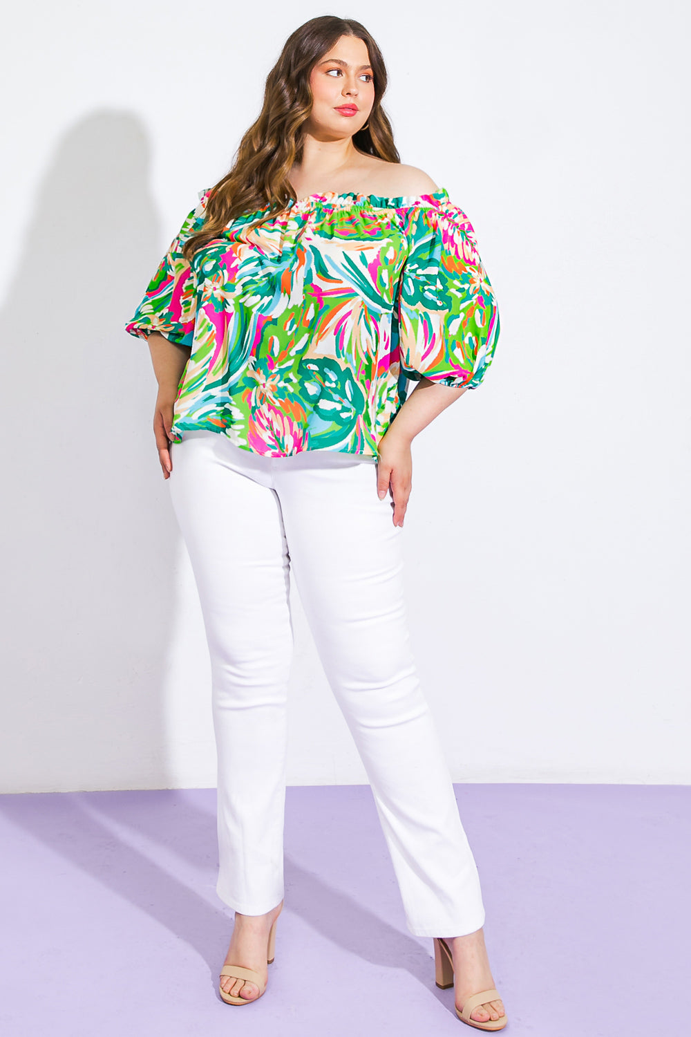 BRING GOOD ENERGY WOVEN TOP - Concordia Style Boutique