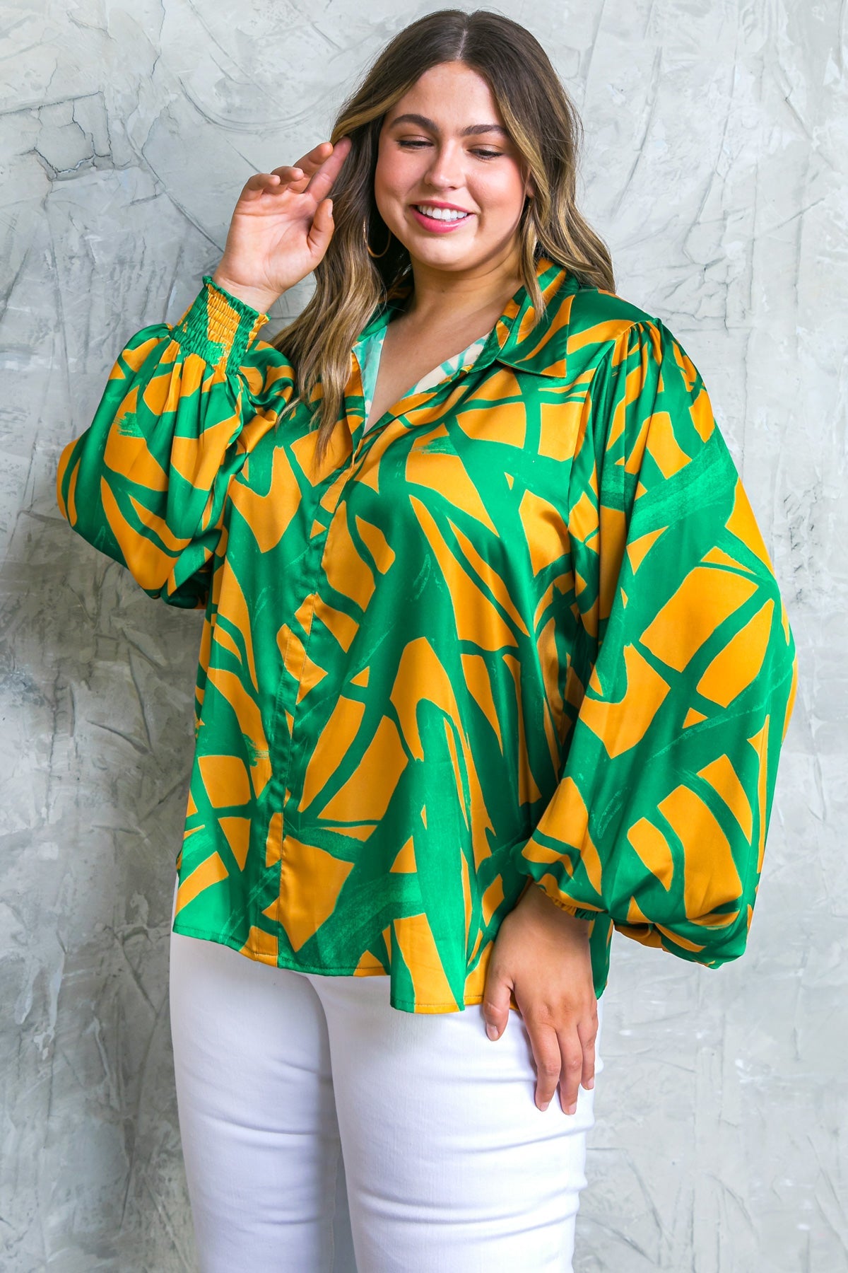 ALWAYS ABOUT YOU WOVEN TOP - Concordia Style Boutique