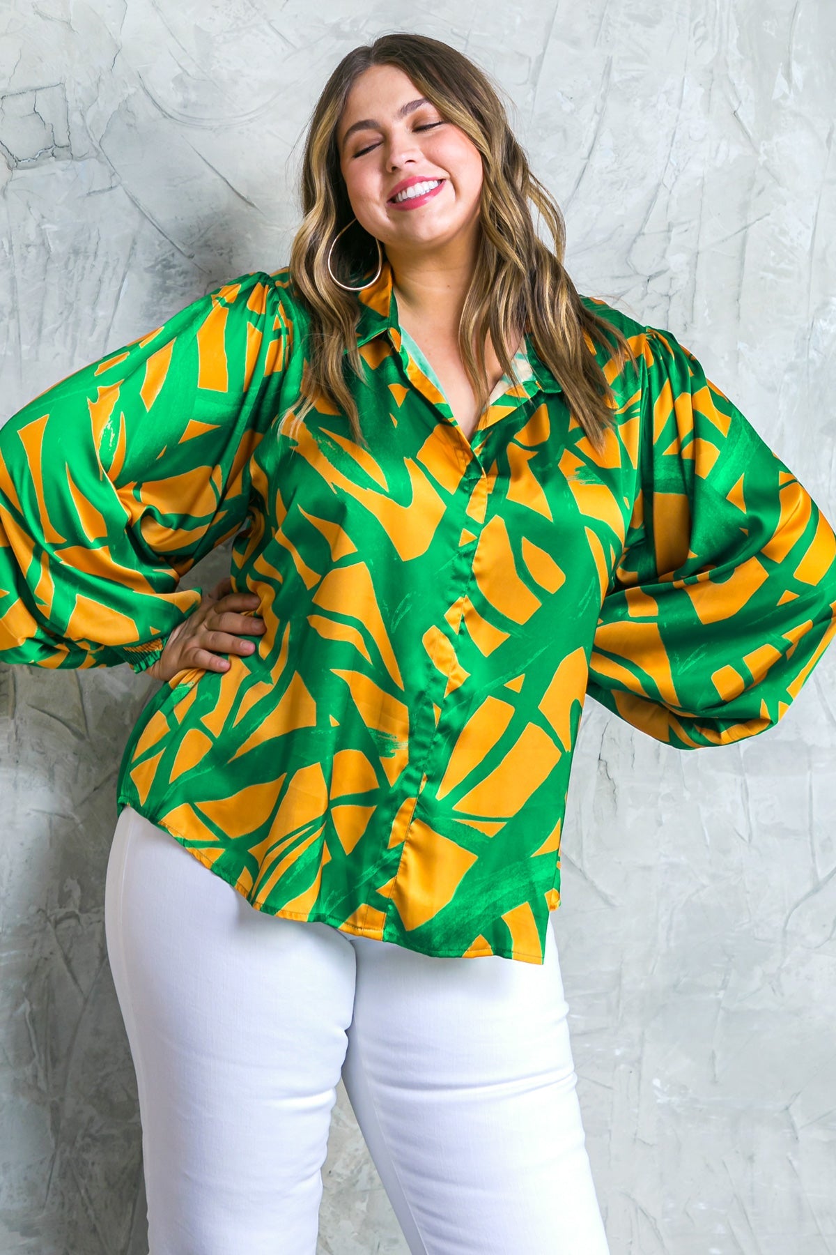 ALWAYS ABOUT YOU WOVEN TOP - Concordia Style Boutique