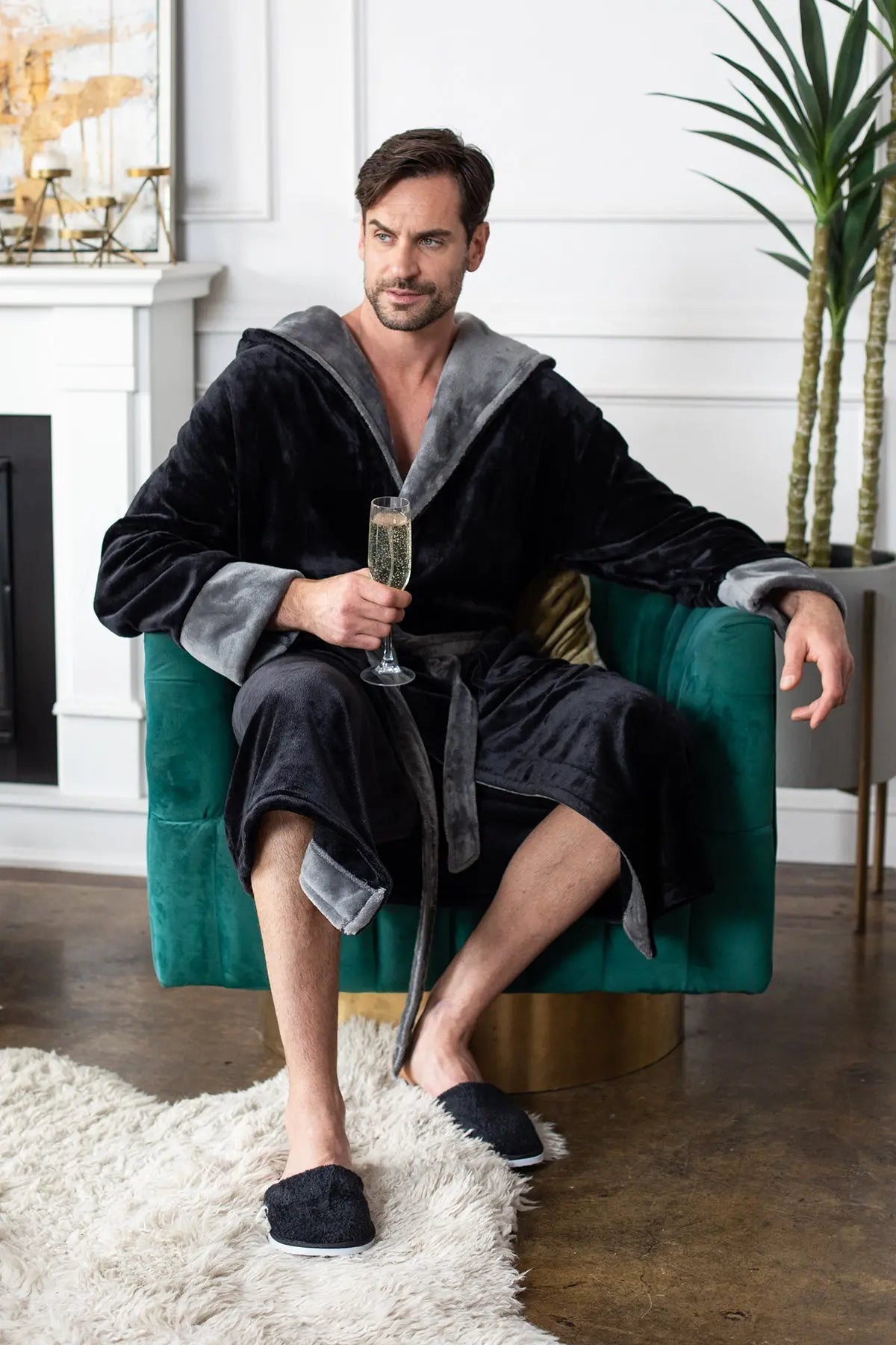 Men’s Robe with Hood – Ultra-Soft Plush Comfort for Everyday Use - Concordia Style Boutique