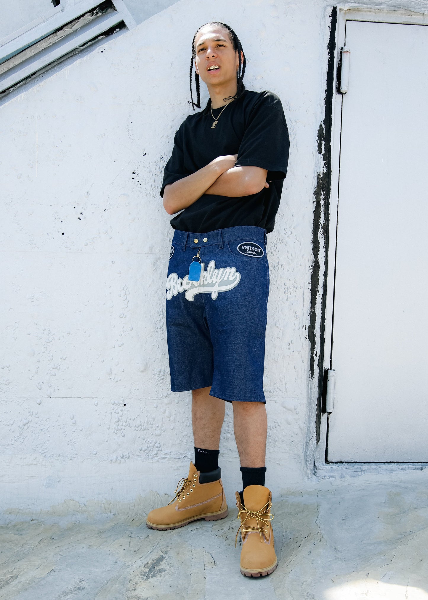 FLY GEENIUS X VANSON | DENIM SHORTS - BROOKLYN