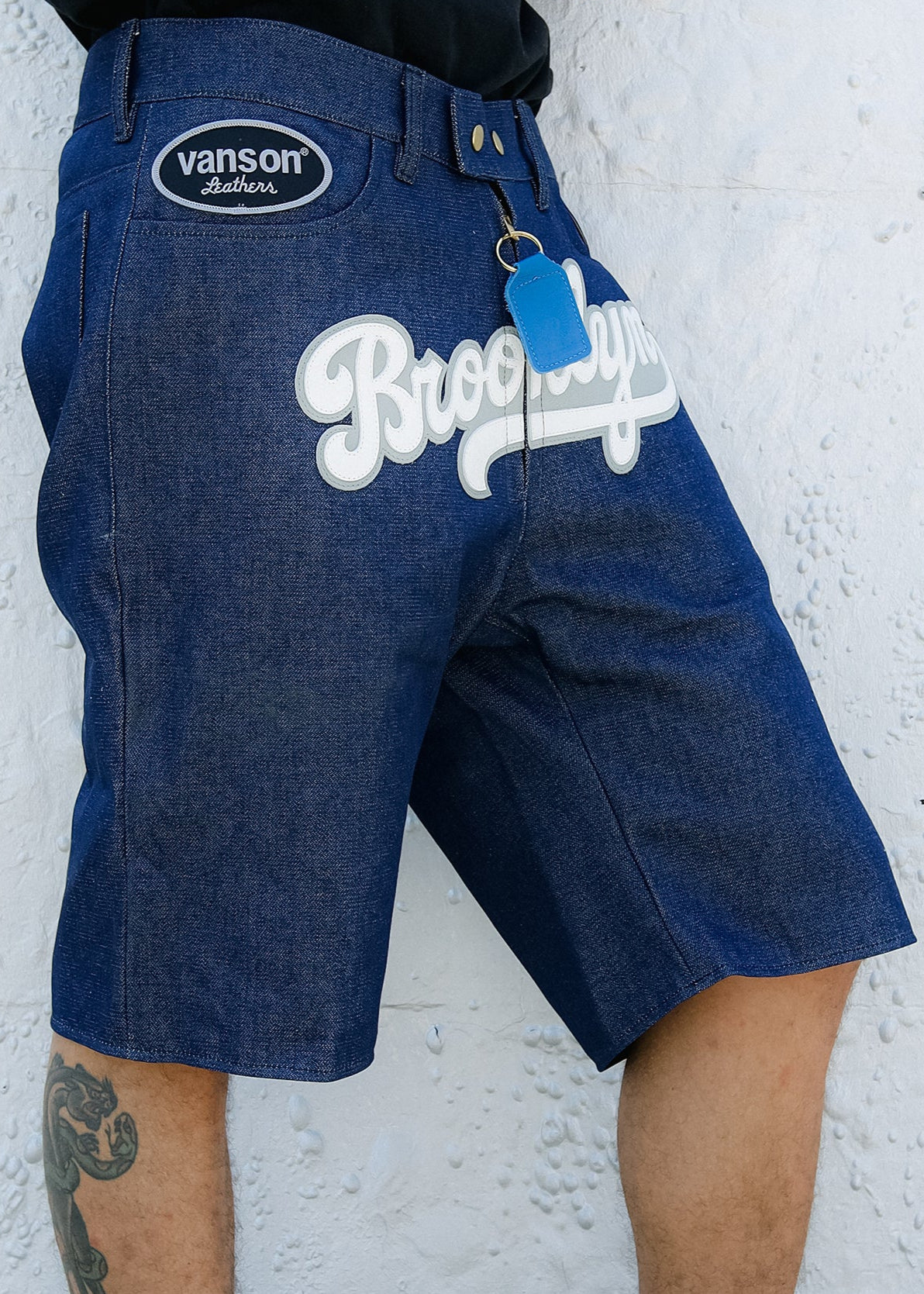 FLY GEENIUS X VANSON | DENIM SHORTS - BROOKLYN