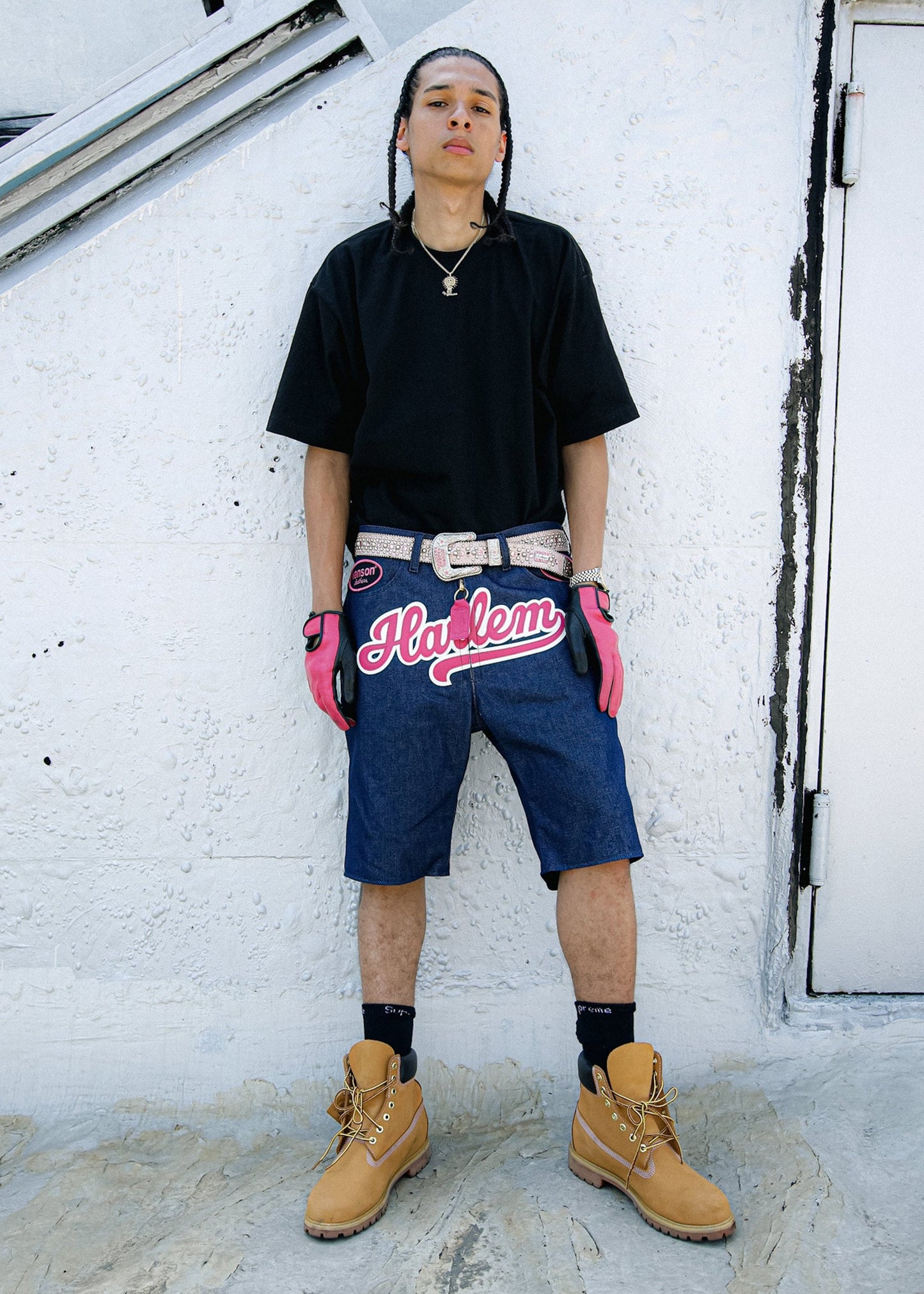 FLY GEENIUS X VANSON | DENIM SHORTS - HARLEM