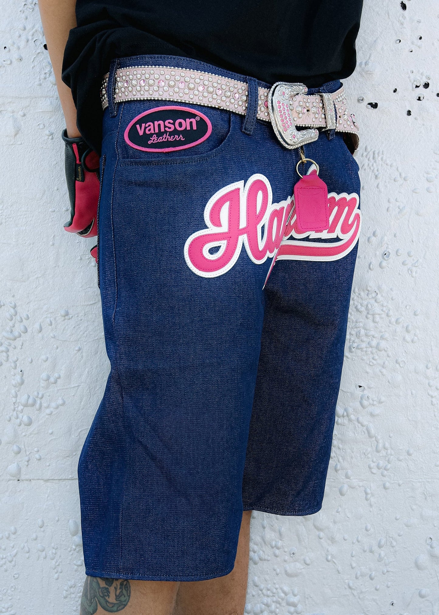 FLY GEENIUS X VANSON | DENIM SHORTS - HARLEM