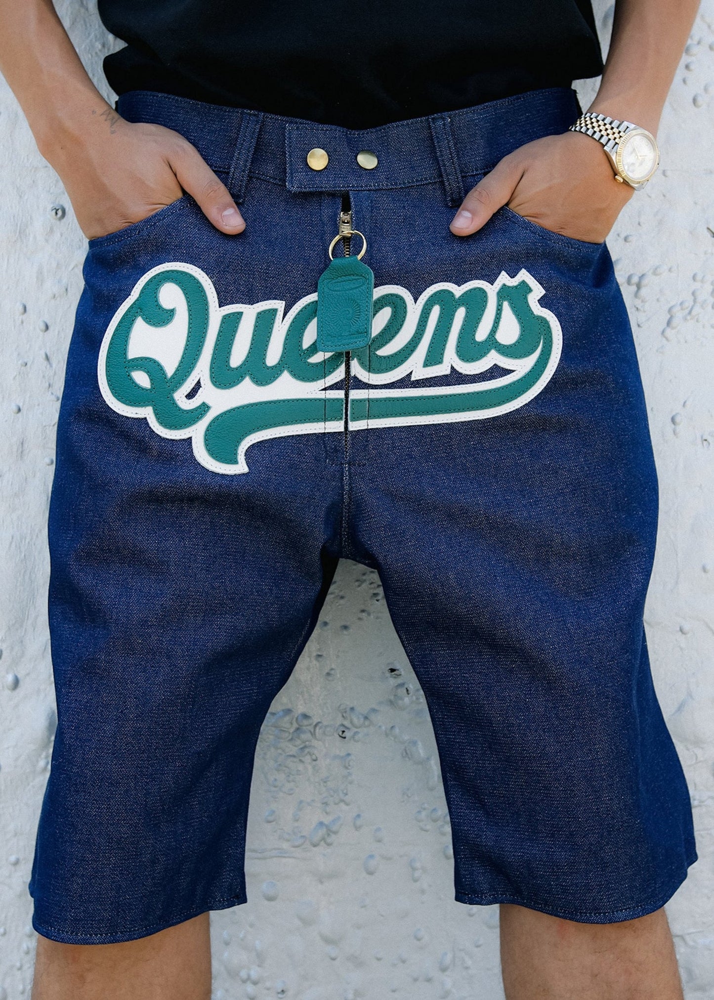 FLY GEENIUS X VANSON | DENIM SHORTS - QUEENS