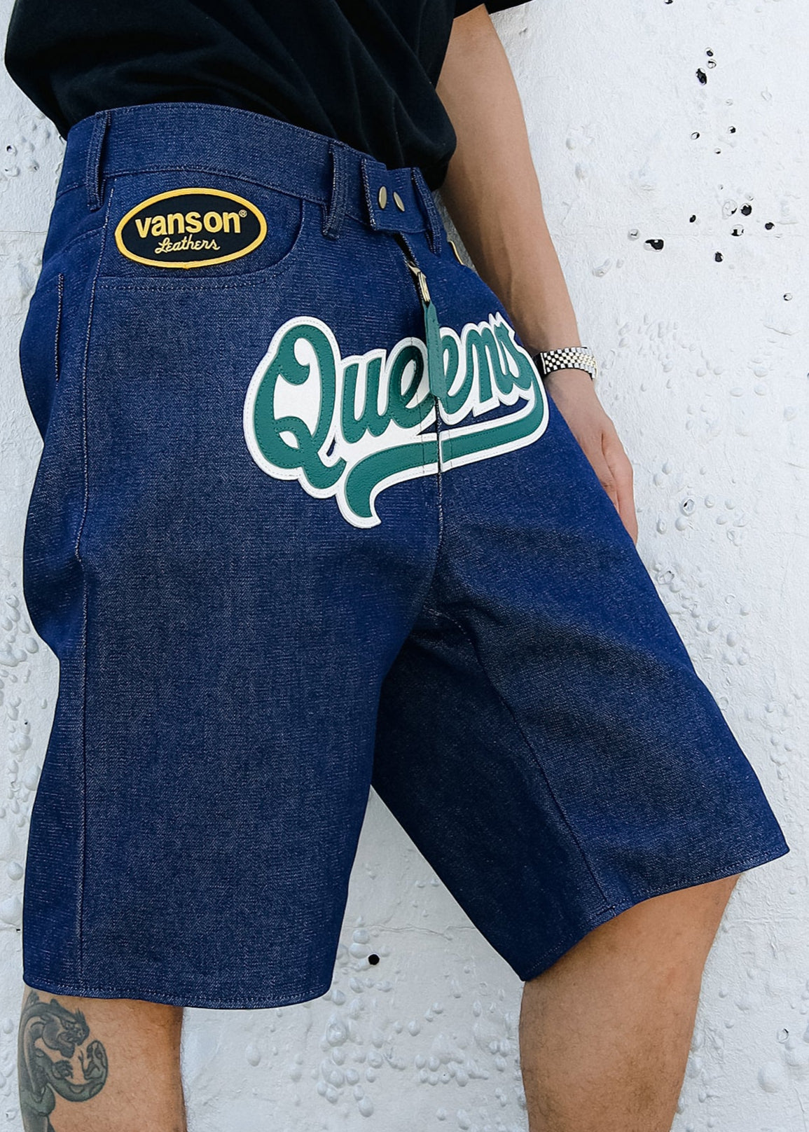 FLY GEENIUS X VANSON | DENIM SHORTS - QUEENS