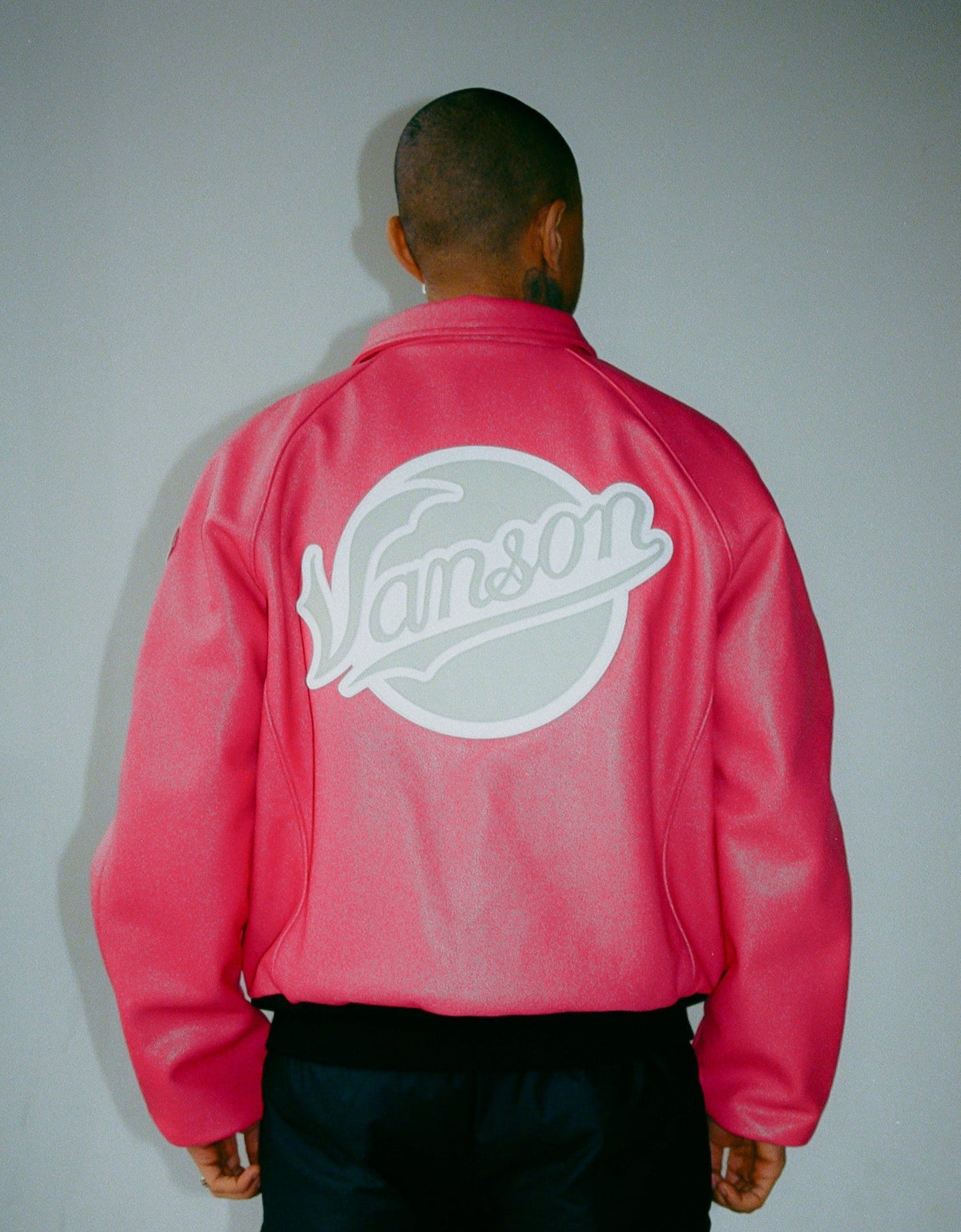 FLY GEENIUS X VANSON | BOMBER JACKET | HARLEM - FUCHSIA