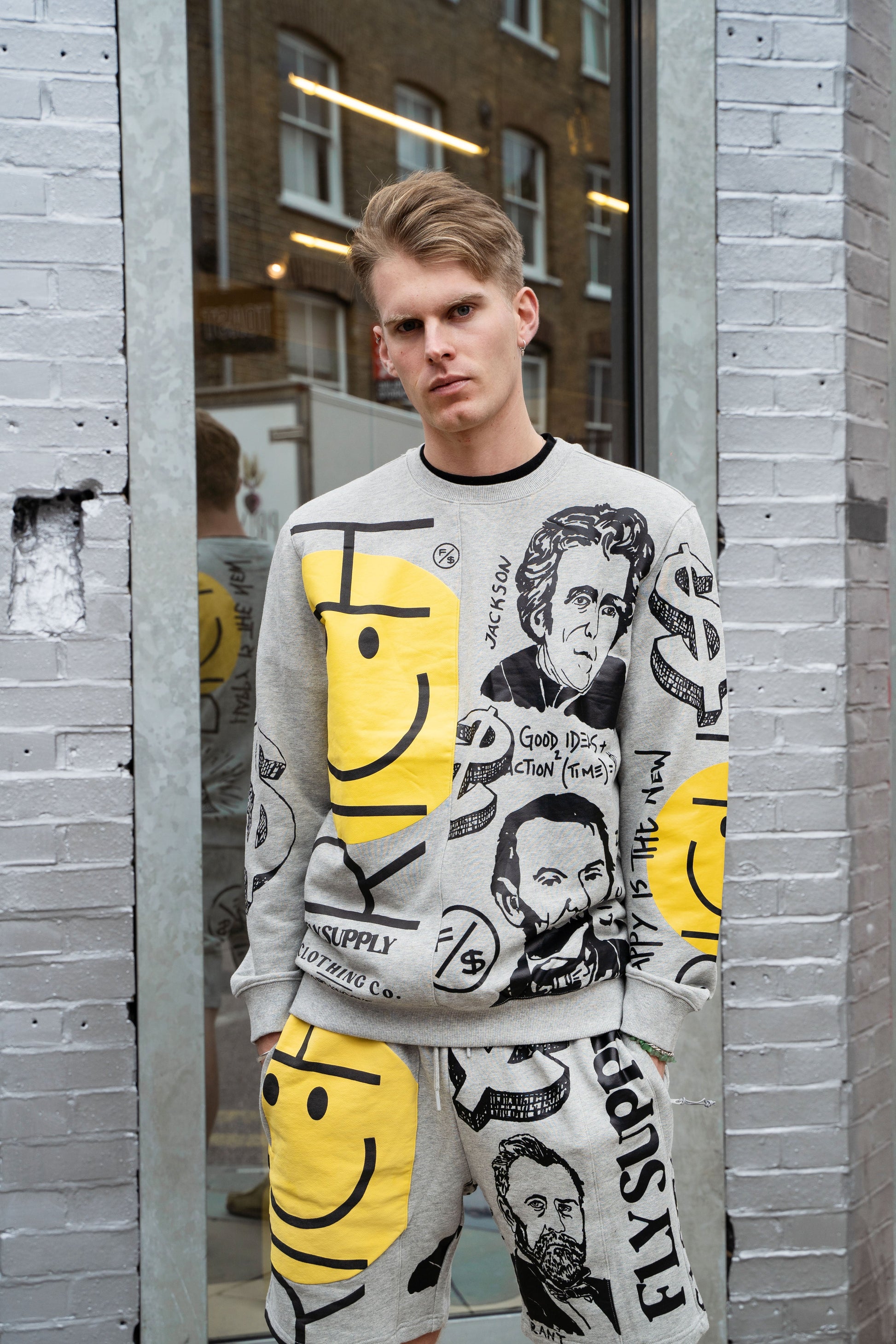 New Rich Sweatshorts (Heather Grey) - Concordia Style Boutique