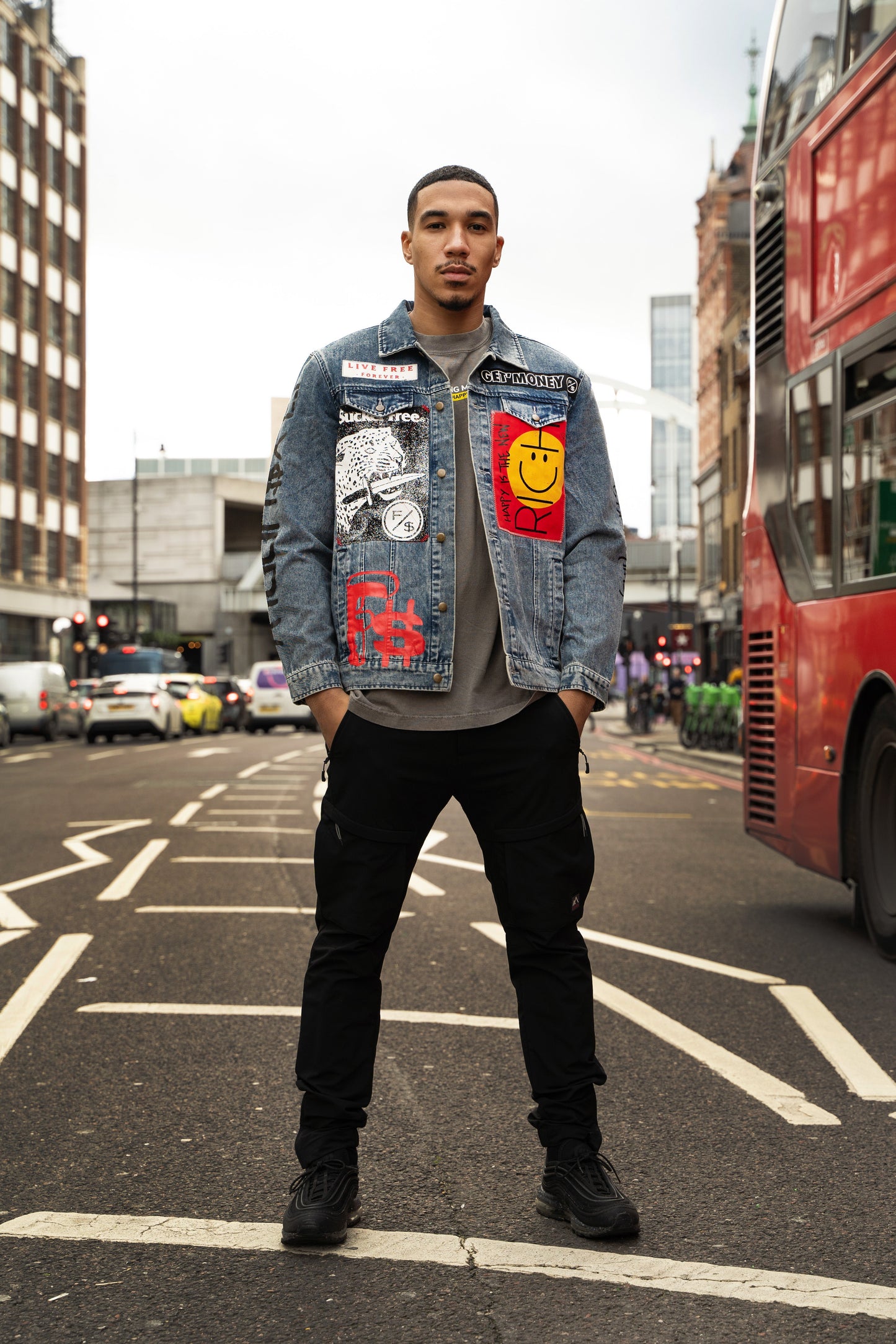 New Rich Denim Jacket (Denim) - Concordia Style Boutique