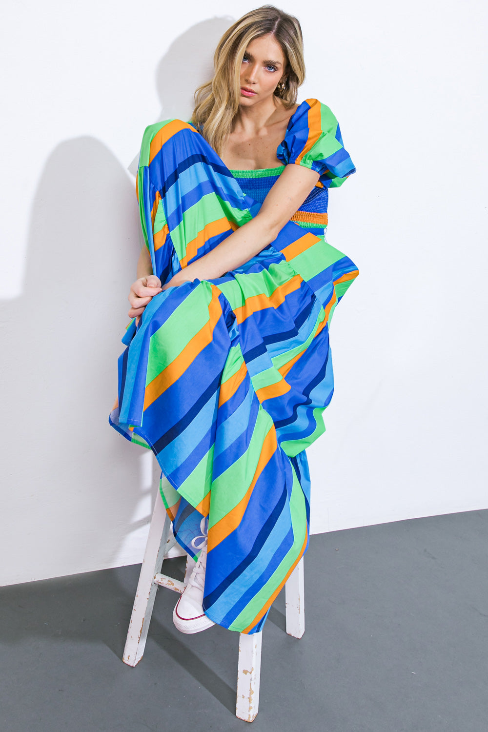 ALL ABOUT THE VIBE WOVEN MAXI DRESS - Concordia Style Boutique