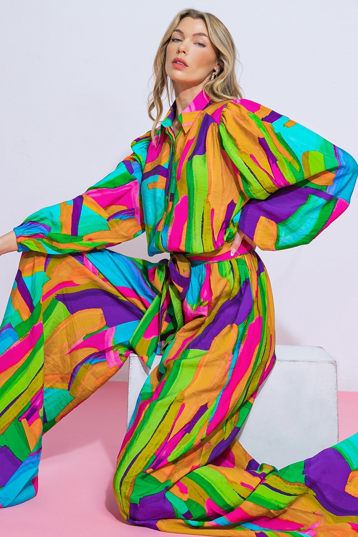 ALL MY HEART WOVEN JUMPSUIT - Concordia Style Boutique