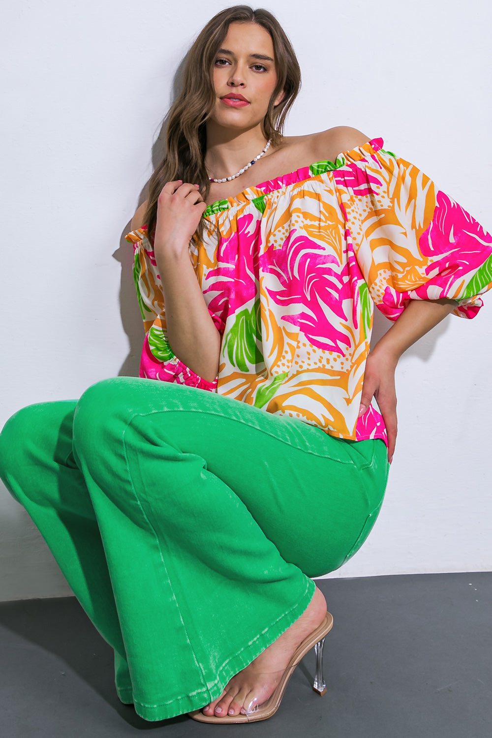 BREAKING HEARTS WOVEN TOP - Concordia Style Boutique