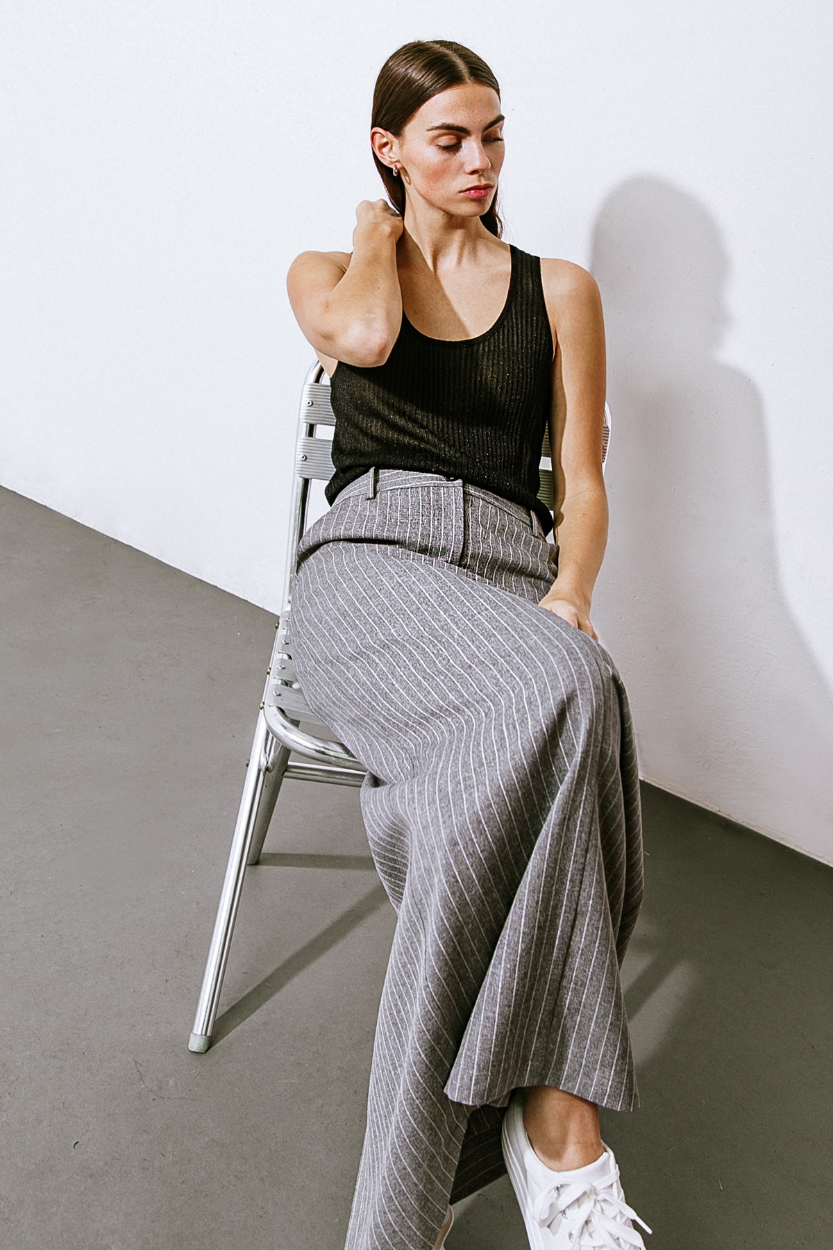 BLISSFUL LOVE WOVEN TANK TOP - Concordia Style Boutique