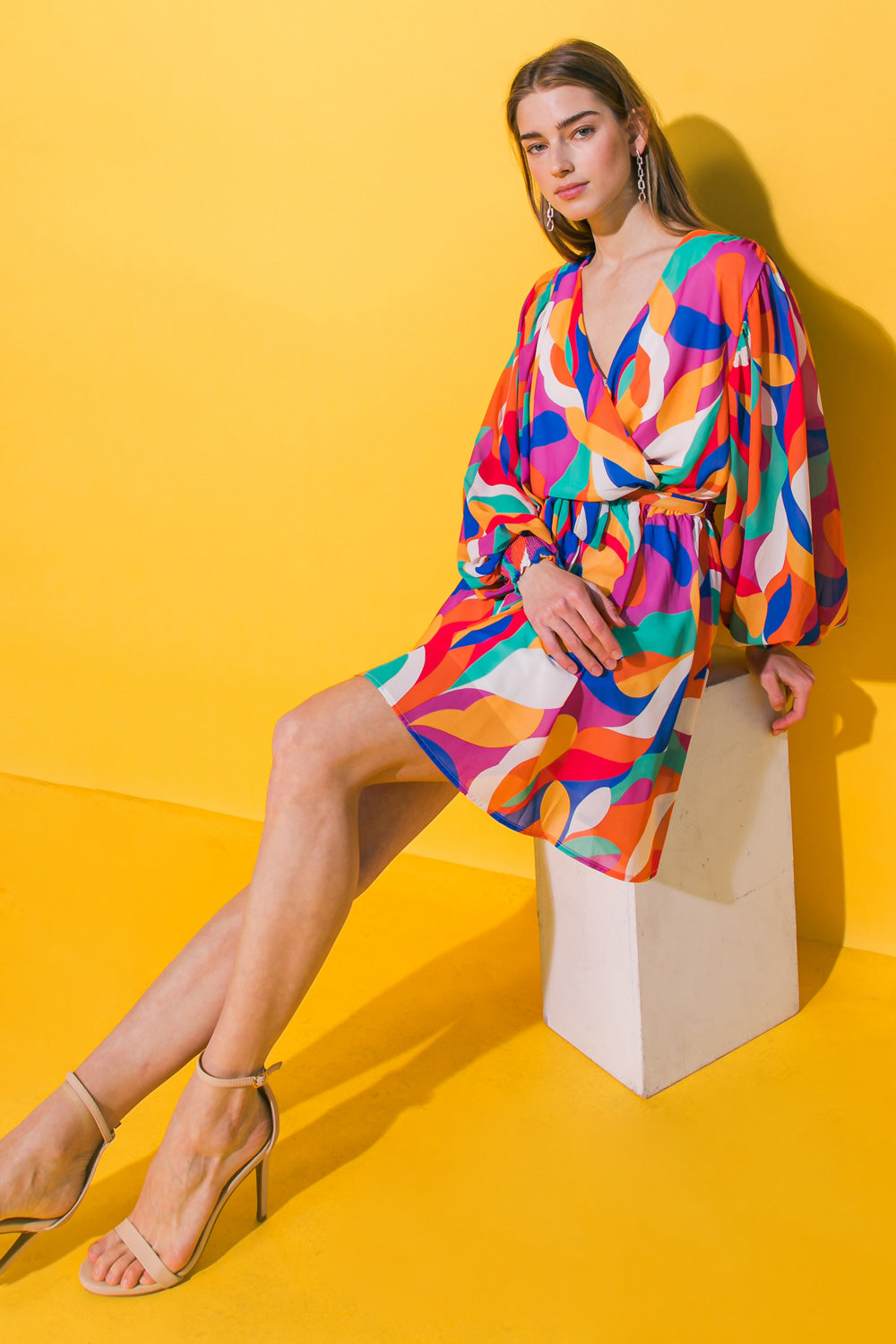 BOSTON GET AWAY WOVEN MINI DRESS - Concordia Style Boutique