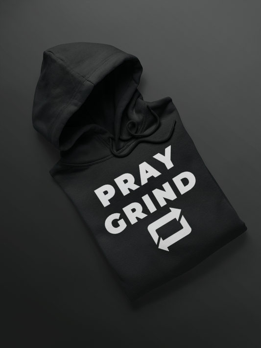 Pray Grind Repeat Hoodie - Concordia Style Boutique