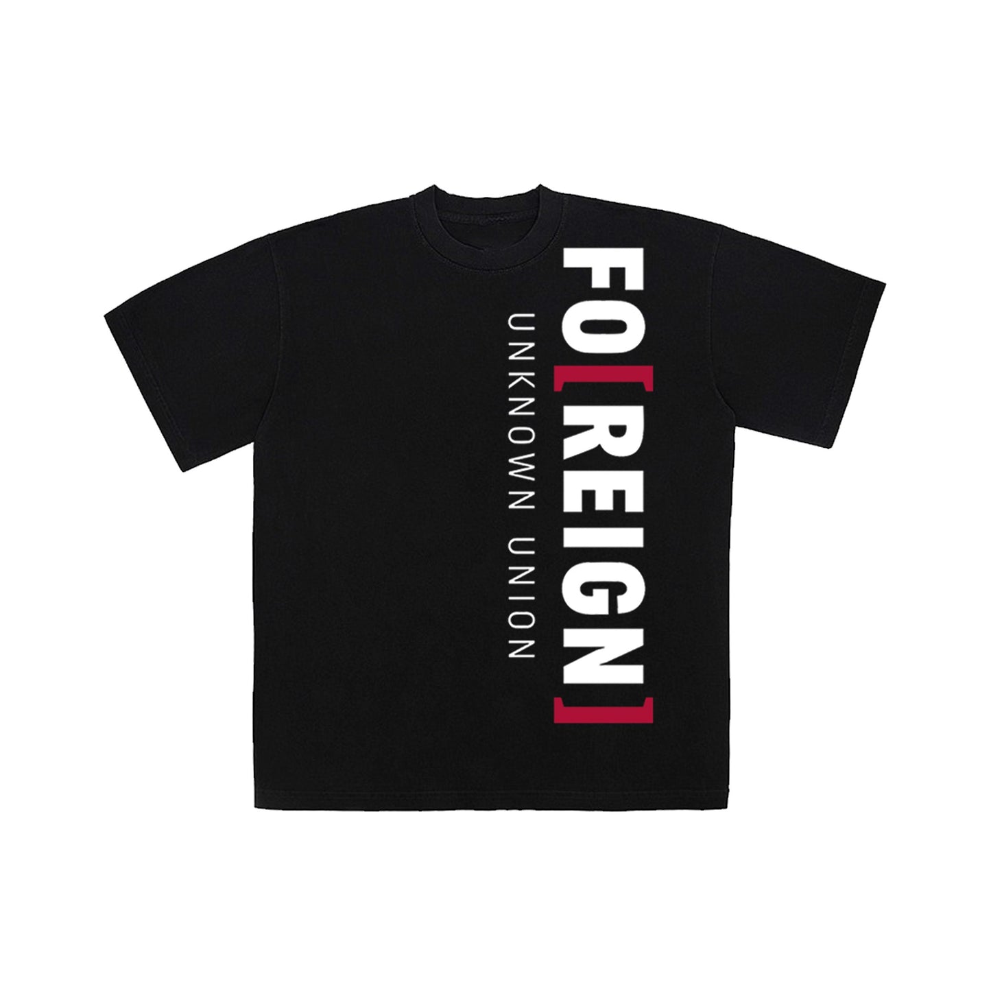 FO[REIGN] JP Oversized Tee Black