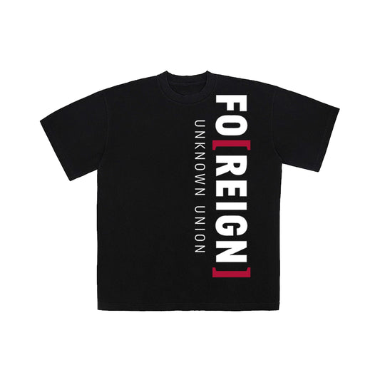 FO[REIGN] JP Oversized Tee Black