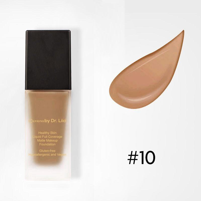 Healthy Skin Liquid Full Coverage Matte Makeup Foundation with SPF 30 - Concordia Style Boutique
