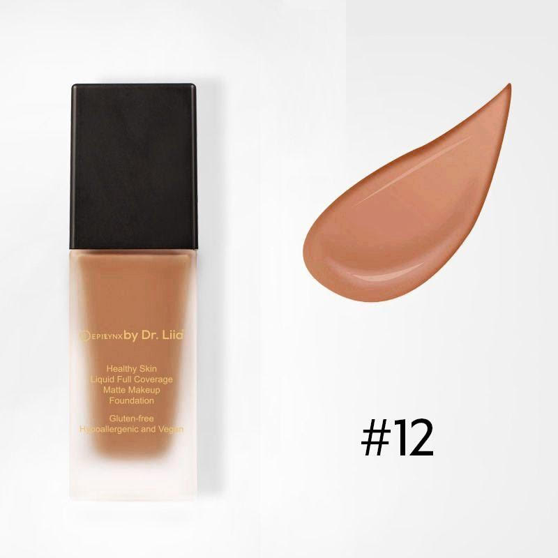 Healthy Skin Liquid Full Coverage Matte Makeup Foundation with SPF 30 - Concordia Style Boutique
