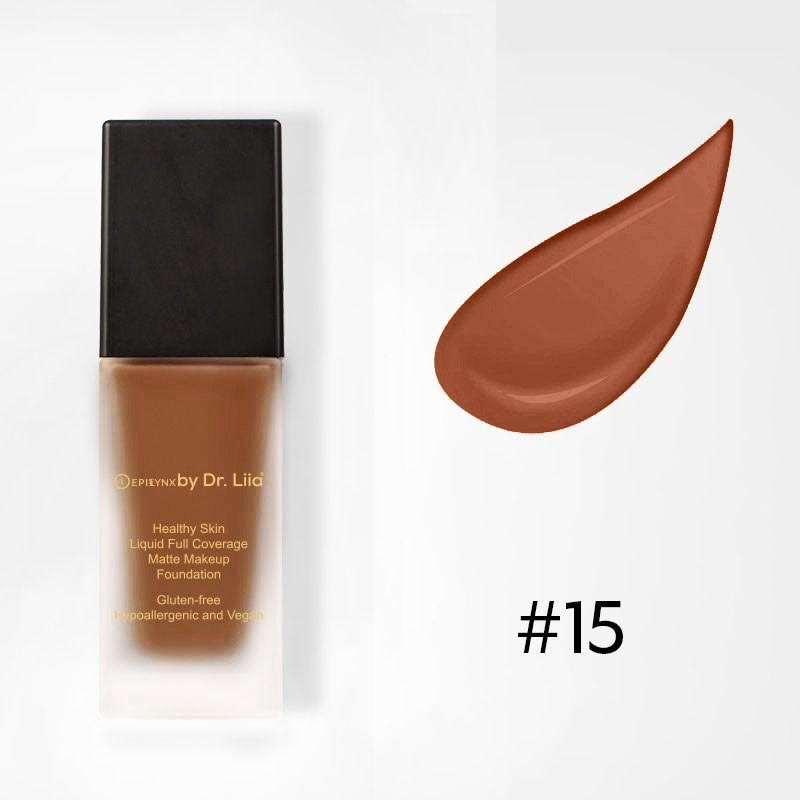 Healthy Skin Liquid Full Coverage Matte Makeup Foundation with SPF 30 - Concordia Style Boutique