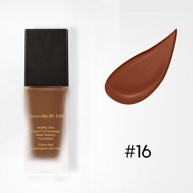 Healthy Skin Liquid Full Coverage Matte Makeup Foundation with SPF 30 - Concordia Style Boutique