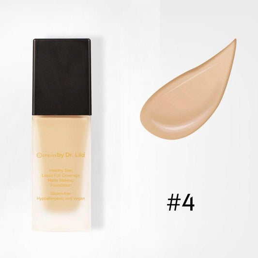 Healthy Skin Liquid Full Coverage Matte Makeup Foundation with SPF 30 - Concordia Style Boutique