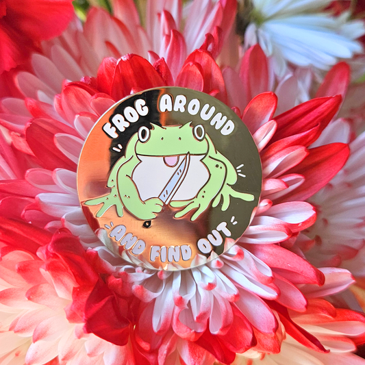 Frog around and find out - Pin Club - Concordia Style Boutique