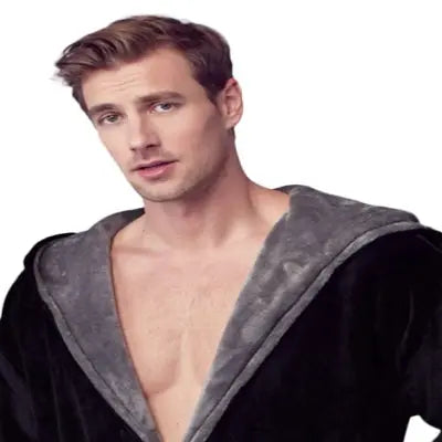 Men’s Robe with Hood – Ultra-Soft Plush Comfort for Everyday Use - Concordia Style Boutique