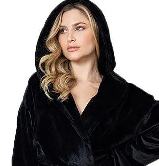 Women’s Plush Hooded Robe - Spa-Worthy Comfort at Home - Concordia Style Boutique