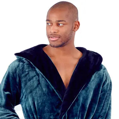 Men’s Robe with Hood – Ultra-Soft Plush Comfort for Everyday Use - Concordia Style Boutique