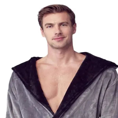 Men’s Robe with Hood – Ultra-Soft Plush Comfort for Everyday Use - Concordia Style Boutique