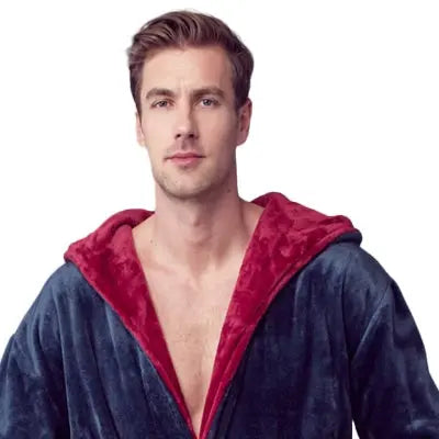 Men’s Robe with Hood – Ultra-Soft Plush Comfort for Everyday Use - Concordia Style Boutique