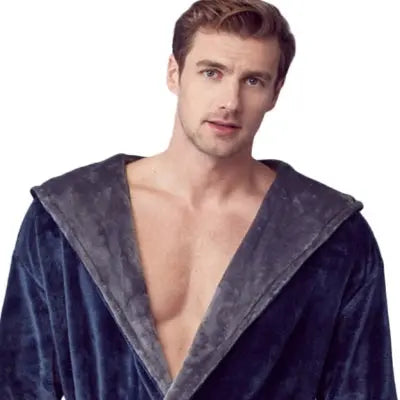 Men’s Robe with Hood – Ultra-Soft Plush Comfort for Everyday Use - Concordia Style Boutique