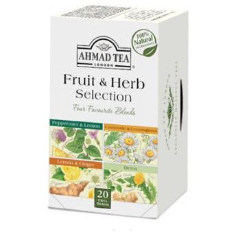 Fruit & Herb Selection - Herbal Tea | 20' Tea Bags | Ahmad Tea - Concordia Style Boutique